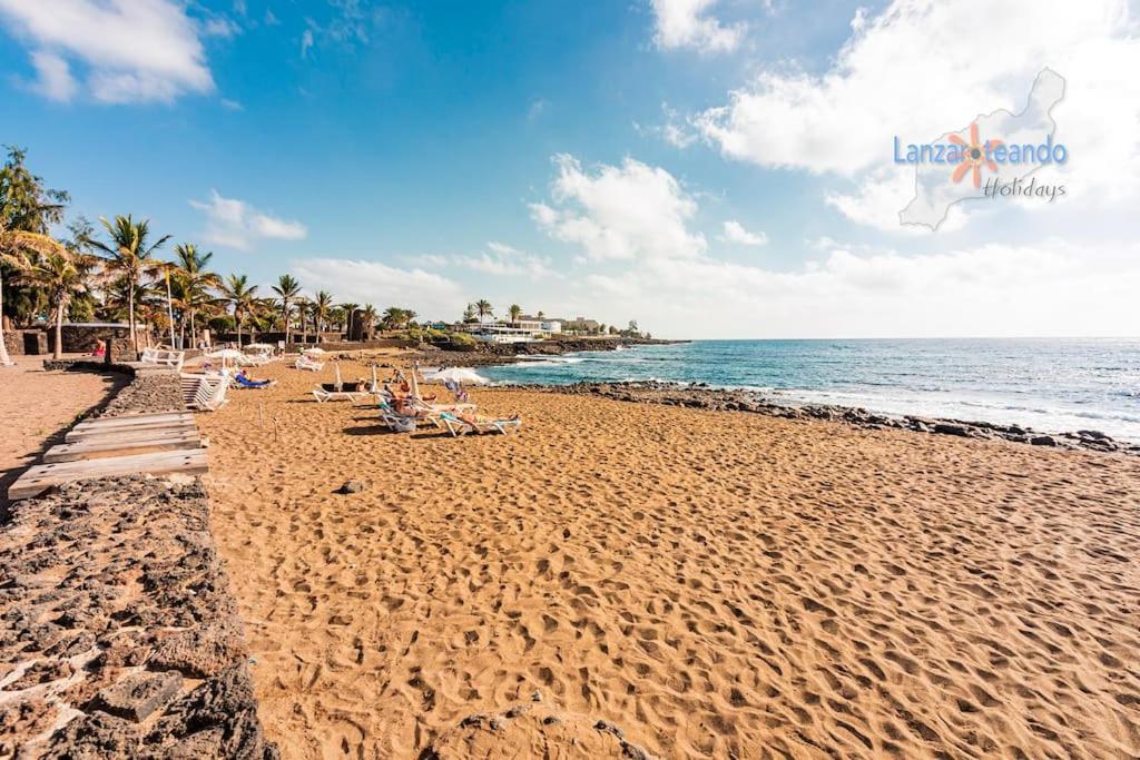 Casa Patty, Piscinas Climatizadas, Primera Linea Costa Teguise Eksteriør billede