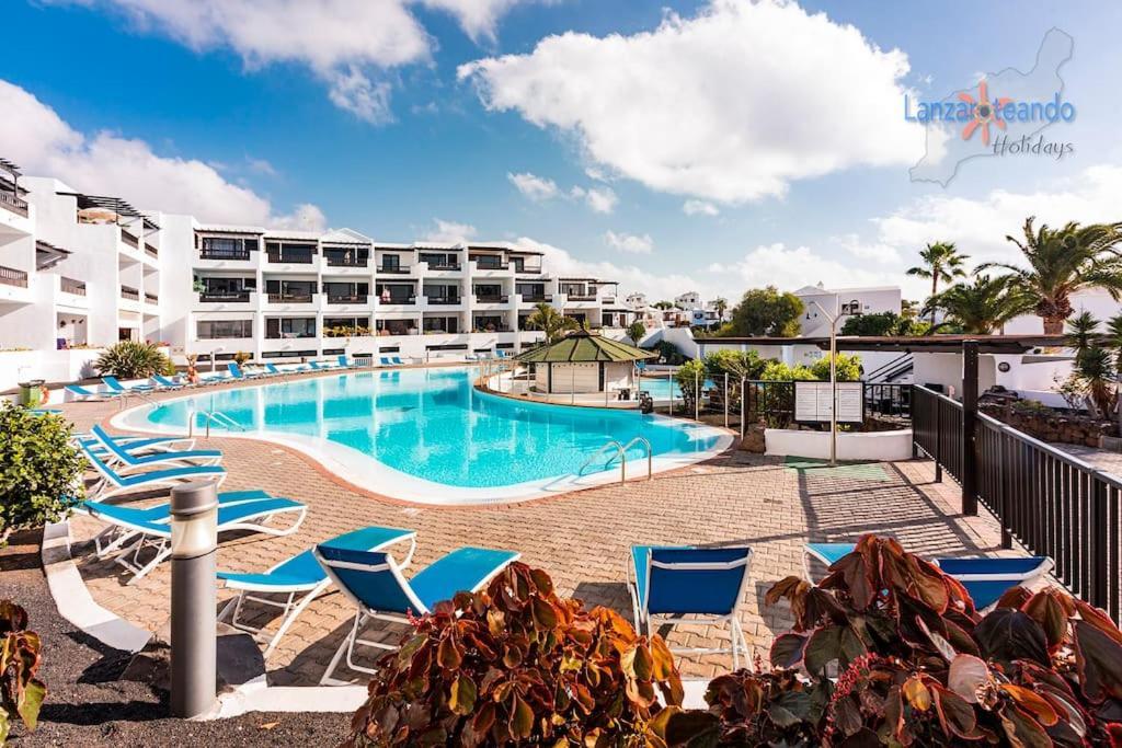Casa Patty, Piscinas Climatizadas, Primera Linea Costa Teguise Eksteriør billede